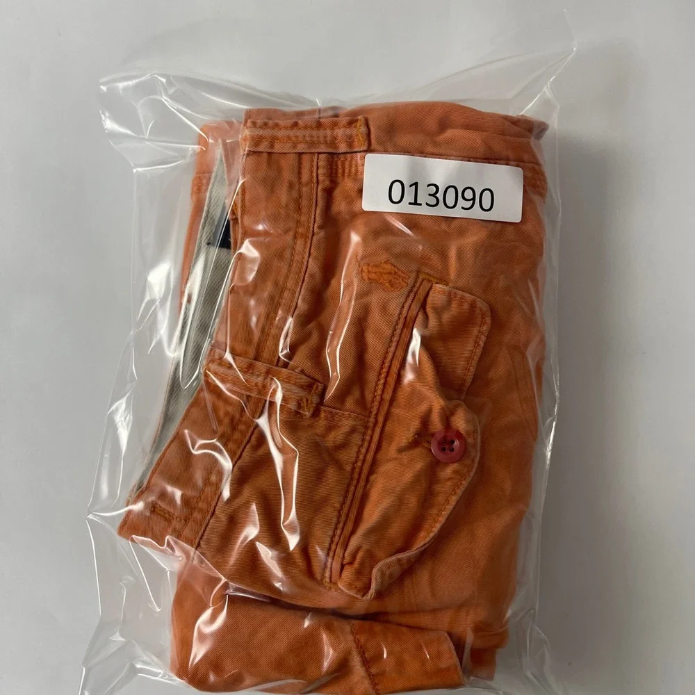 Polo Ralph Lauren Shorts Mens 32 Orange Relaxed Fit Chino 9